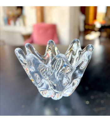 Petite coupe cristal / verre épais vintage années 50/70'