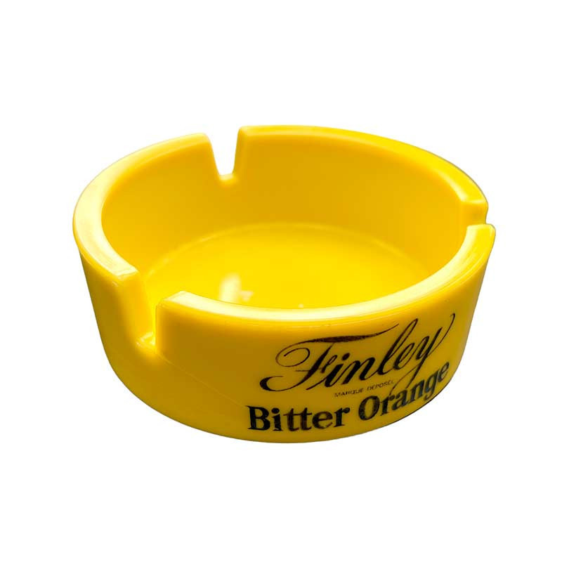 Cendrier Finley Tonic Water jaune citron années 80'