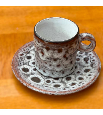 Service à café Vallauris des années 70’, original très rare